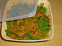 Салат стручковая фасоль по корейски с морковью и уксусом - шаг 15 Салат стручковая фасоль по корейски с морковью и уксусом - шаг 15