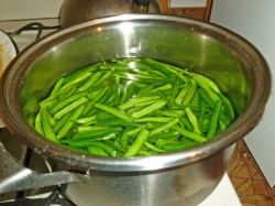 Салат стручковая фасоль по корейски с морковью и уксусом - шаг 2 Салат стручковая фасоль по корейски с морковью и уксусом - шаг 2