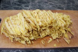 Салат Вдохновение ветчиной - шаг 3