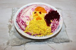 Сельдь под шубой Петух - шаг 13