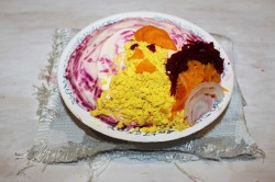 Сельдь под шубой Петух - шаг 14