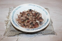 Сельдь под шубой Петух - шаг 3