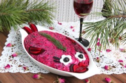 Селедка под шубой с яблоком и яйцом классическая - шаг 16 Селедка под шубой с яблоком и яйцом классическая - шаг 16