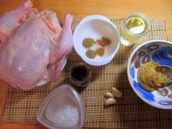 Шашлык с горчицей из курицы сочный на мангале - шаг 1