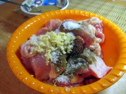 Шашлык с горчицей из курицы сочный на мангале - шаг 6