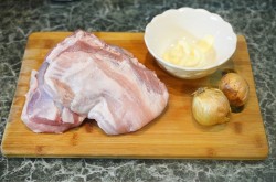 Шашлык из свинины в майонезе - шаг 1