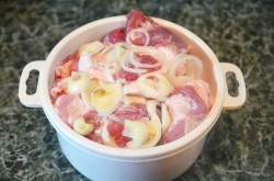 Шашлык из свинины в майонезе - шаг 4