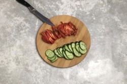 Шаурма в лаваше с курицей - шаг 5 Шаурма в лаваше с курицей - шаг 5