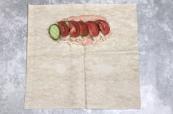 Шаурма в лаваше с курицей - шаг 9 Шаурма в лаваше с курицей - шаг 9