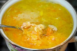 Щи на курином бульоне из капусты - шаг 12 Щи на курином бульоне из капусты - шаг 12