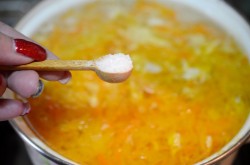 Щи на курином бульоне из капусты - шаг 13 Щи на курином бульоне из капусты - шаг 13