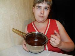 Шоколадная глазурь для эклеров - шаг 7 Шоколадная глазурь для эклеров - шаг 7