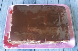 Шоколадно банановый торт без выпечки за 15 минут - шаг 14 Шоколадно банановый торт без выпечки за 15 минут - шаг 14