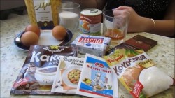 Шоколадно-медовый торт Спартак - шаг 1