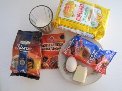 Шоколадное печенье-сэндвичи на 14 февраля - шаг 1 Шоколадное печенье-сэндвичи на 14 февраля - шаг 1