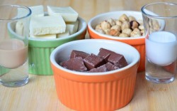 Шоколадные конфеты с фундуком - шаг 1 Шоколадные конфеты с фундуком - шаг 1