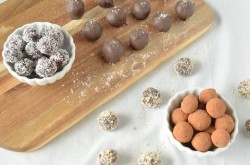 Трюфели из горького и молочного шоколада - шаг 4