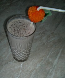 Шоколадный коктейль с бананом на молоке - шаг 13 Шоколадный коктейль с бананом на молоке - шаг 13