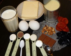 Шоколадный торт на кефире - шаг 1