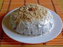 Шоколадный торт с грецкими орехами - шаг 20 Шоколадный торт с грецкими орехами - шаг 20