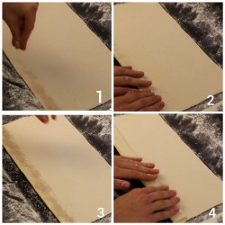 Сладкая выпечка из слоеного дрожжевого теста - шаг 2 Сладкая выпечка из слоеного дрожжевого теста - шаг 2