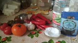 Соус чили на меду - шаг 1 Соус чили на меду - шаг 1