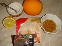 Соус из апельсинов к мясу - шаг 1 Соус из апельсинов к мясу - шаг 1