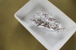 Стейк форели в духовке в фольге - шаг 5 Стейк форели в духовке в фольге - шаг 5