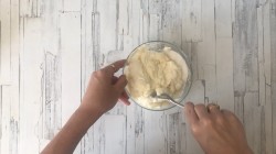 Суфле Птичье молоко с желатином - шаг 3 Суфле Птичье молоко с желатином - шаг 3