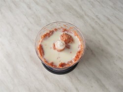 Суфле рыбное из лосося в духовке - шаг 5 Суфле рыбное из лосося в духовке - шаг 5