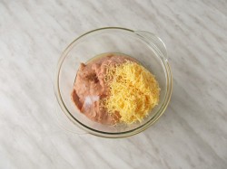 Суфле рыбное из лосося в духовке - шаг 7 Суфле рыбное из лосося в духовке - шаг 7