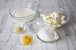 Творожный мусс с желатином - шаг 1 Творожный мусс с желатином - шаг 1