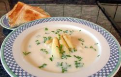 Вкусный и простой суп пюре из спаржи - шаг 10 Вкусный и простой суп пюре из спаржи - шаг 10