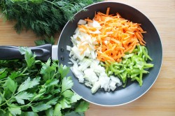 Суп из зеленой чечевицы с курицей - шаг 8 Суп из зеленой чечевицы с курицей - шаг 8