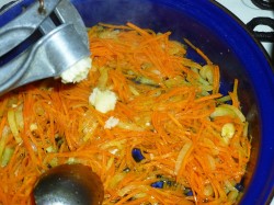 Суп Кукси по корейски с курицей - шаг 6 Суп Кукси по корейски с курицей - шаг 6