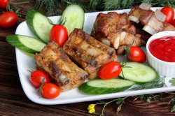 Свиные ребрышки в рукаве в духовке - шаг 9