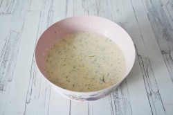 Сырные блины с зеленью - шаг 10