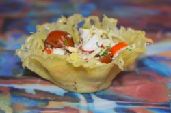 Сырные корзинки для салата - шаг 13 Сырные корзинки для салата - шаг 13