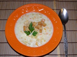 Сырный суп в мультиварке - шаг 11 Сырный суп в мультиварке - шаг 11