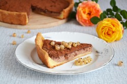 Тарт с белой смородиной и какао - шаг 15