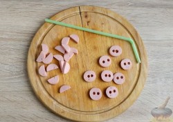 Тарталетки с паштетом милые свинки - шаг 4