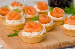 Тарталетки с семгой и сыром - шаг 12