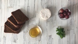 Тартинки с виноградом - шаг 1 Тартинки с виноградом - шаг 1