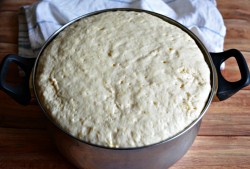 Тесто для пирожков на сковороде на воде - шаг 8 Тесто для пирожков на сковороде на воде - шаг 8