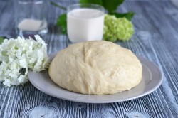 Тесто на ряженке для пирожков пирогов булочек - шаг 9 Тесто на ряженке для пирожков пирогов булочек - шаг 9