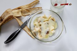 Торт банан печенье сгущенка без выпечки - шаг 4