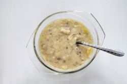 Торт банан печенье сгущенка без выпечки - шаг 5