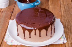 Торт бисквит Шоколад на кипятке - шаг 35