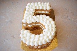 Торт Цифра 5 Пять - шаг 14