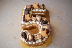 Торт Цифра 5 Пять - шаг 15